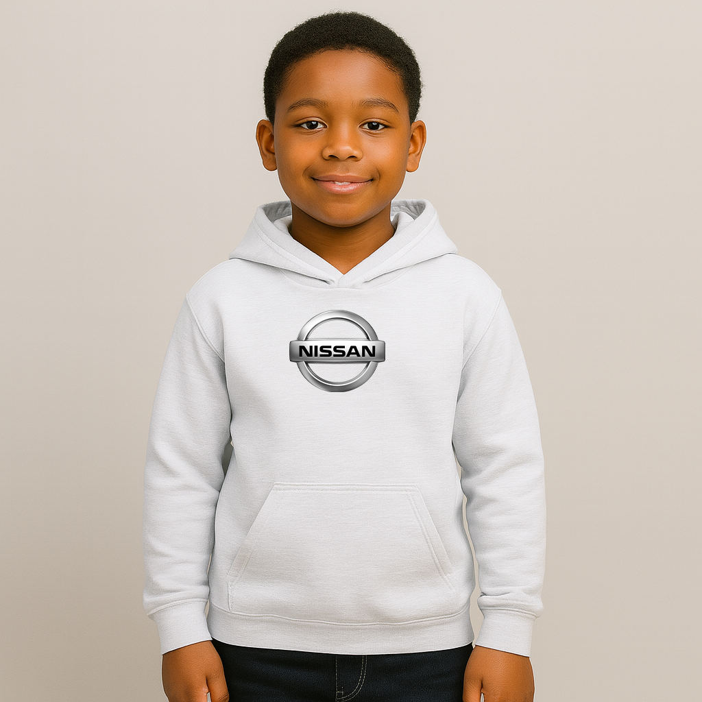 Youth Kids Nissan Car Pullover Hoodie